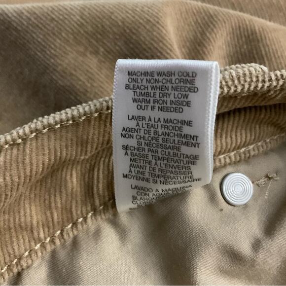 MICHAEL Michael Kors Tan Corduroy Women's Pants Size 4 FLAWS Academia Casual - Picture 12 of 12
